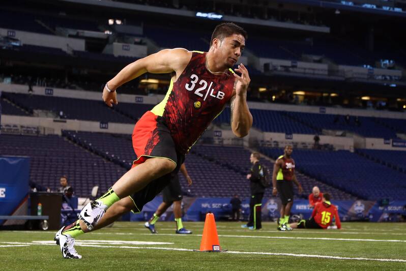 Manti Te O Breaking Down What Combine Performance Means For Draft