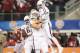 ARLINGTON, TX - JANUARY 04: Johnny Manziel #2 of the Texas A&M Aggies celebrates his touchdown with Luke Joeckel #76 against the Oklahoma Sooners during the Cotton Bow lat Cowboys Stadium on January 4, 2013 in Arlington, Texas. (Photo by Ronald Martinez/Getty Images)