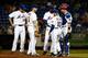 PORT ST. LUCIE, FL - FEBRUARY 25: Elvin Ramirez #62 of the New York Mets hands the ball to manager Terry Collins #10 as he leaves the game against the Washington Nationals at Tradition Field on February 25, 2013 in Port St. Lucie, Florida. (Photo by Chris Trotman/Getty Images)