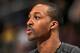 DENVER, CO - FEBRUARY 25: Dwight Howard #12 of the Los Angeles Lakers looks on during warm ups prior to facing the Denver Nuggets at the Pepsi Center on February 25, 2013 in Denver, Colorado. The Nuggets defeated the Lakers 119-108. NOTE TO USER: User expressly acknowledges and agrees that, by downloading and or using this photograph, User is consenting to the terms and conditions of the Getty Images License Agreement. (Photo by Doug Pensinger/Getty Images)