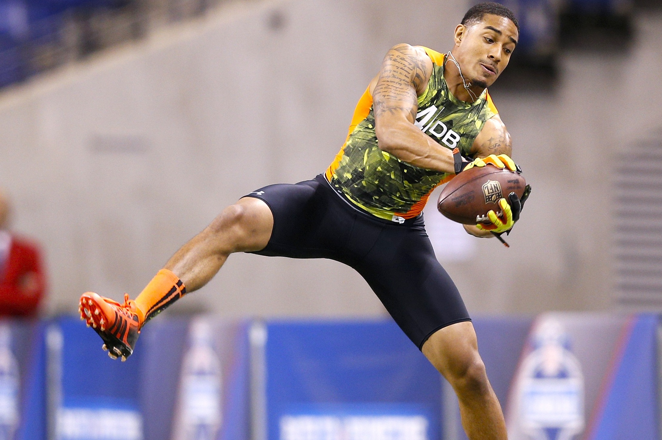 NFL Combine Live: Dee Milliner, Tyrann Mathieu, Eric Reid Stand Out Among  Defensive Backs 