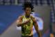 Feb 25, 2013; Indianapolis, IN, USA; Washington Huskies defensive back Desmond Trufant runs the 40 yard dash during the NFL Combine at Lucas Oil Stadium. Mandatory Credit: Brian Spurlock-USA TODAY Sports
