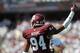 COLLEGE STATION, TX - OCTOBER 15: Damontre Moore #94 of the Texas A&M Aggies celebrates after a play during a game against the Baylor Bears at Kyle Field on October 15, 2011 in College Station, Texas. The Texas A&M Aggies defeated the Baylor Bears 55-28. (Photo by Sarah Glenn/Getty Images)
