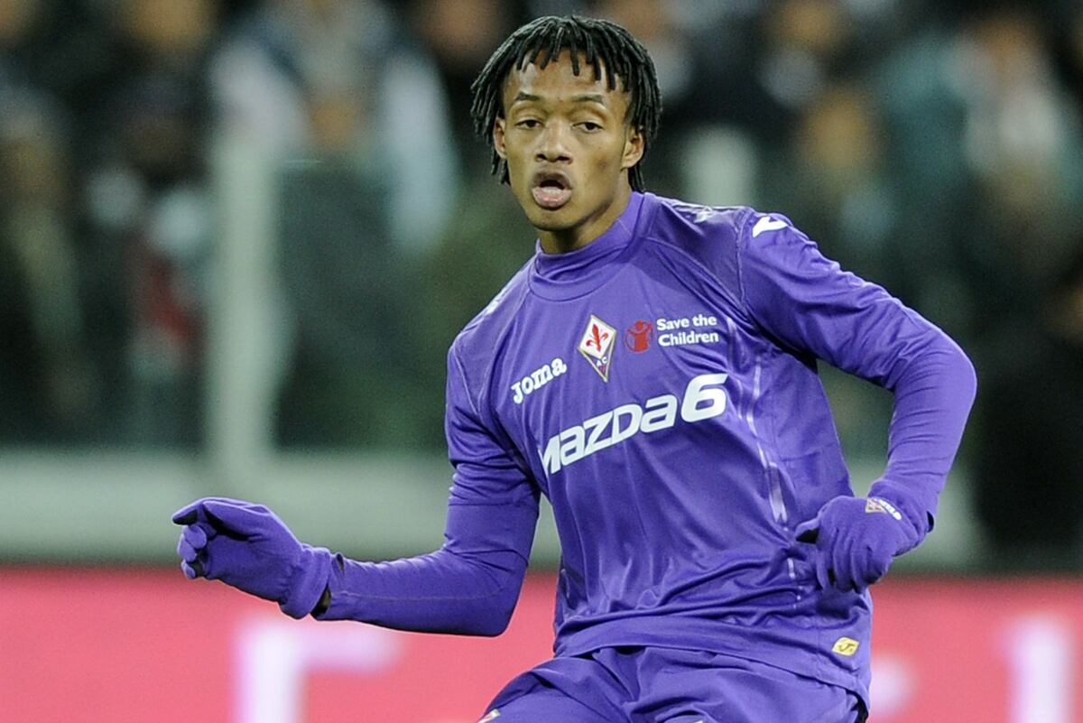 Fiorentina's Juan Cuadrado Misses a Sitter Against Bologna in Serie a