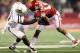 ARLINGTON, TX - JANUARY 04: Jalen Saunders #18 of the Oklahoma Sooners runs the ball against Steven Terrell #21 of the Texas A&M Aggies during the Cotton Bowl at Cowboys Stadium on January 4, 2013 in Arlington, Texas. (Photo by Ronald Martinez/Getty Images)