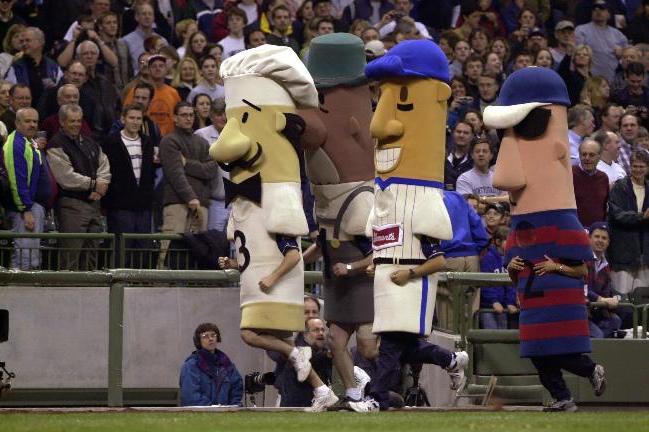 Italian sausage costume used for Miller Park races went bar-hopping and is  now AWOL - NBC Sports