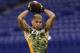 INDIANAPOLIS, IN - FEBRUARY 26: Tyrann Mathieu of Louisiana State University works out during the 2013 NFL Combine at Lucas Oil Stadium on February 26, 2013 in Indianapolis, Indiana. (Photo by Joe Robbins/Getty Images)