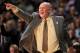 DENVER, CO - FEBRUARY 25: Head coach George Karl of the Denver Nuggets leads his team against the Los Angeles Lakers at the Pepsi Center on February 25, 2013 in Denver, Colorado. The Nuggets defeated the Lakers 119-108. NOTE TO USER: User expressly acknowledges and agrees that, by downloading and or using this photograph, User is consenting to the terms and conditions of the Getty Images License Agreement. (Photo by Doug Pensinger/Getty Images)