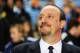 Smiles better: but Benitez has had precious little to smile about during his ill-fated spell at the Bridge