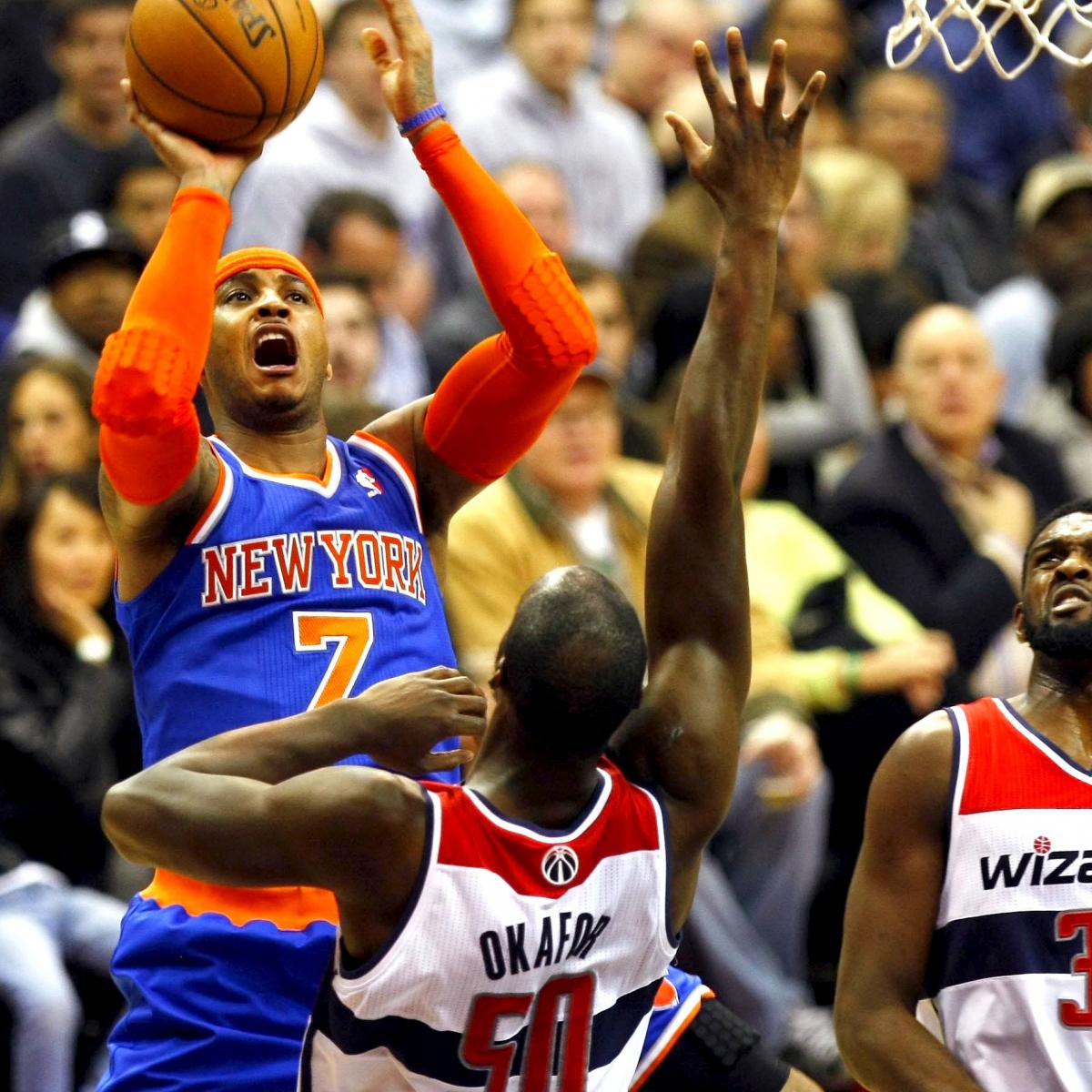 New York Knicks vs. Washington Wizards Live Score, Results and Game