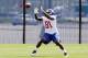 Adrien Robinson saw all of his catches in practice during his rookie season.