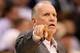 DALLAS, TX - DECEMBER 18: Head coach Doug Collins of the Philadelphia 76ers at American Airlines Center on December 18, 2012 in Dallas, Texas. NOTE TO USER: User expressly acknowledges and agrees that, by downloading and or using this photograph, User is consenting to the terms and conditions of the Getty Images License Agreement. (Photo by Ronald Martinez/Getty Images)