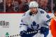 PHILADELPHIA, PA - FEBRUARY 25: Phil Kessel #81 of the Toronto Maple Leafs skates in an NHL Hockey game against the Philadelphia Flyers at Wells Fargo Center on February 25, 2013 in Philadelphia, Pennsylvania. (Photo by Paul Bereswill/Getty Images)