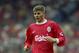 11 Sep 1999: Steven Gerrard of Liverpool in action during his team's 3-2 Premiership loss to Manchester United. The match was played at Anfield, in Liverpool, England. \ Mandatory Credit: Ross Kinnaird /Allsport