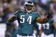 PHILADELPHIA, PA - SEPTEMBER 30: Brandon Graham #54 of the Philadelphia Eagles celebrates their 19-17 win against the New York Giants during their game at Lincoln Financial Field on September 30, 2012 in Philadelphia, Pennsylvania. (Photo by Al Bello/Getty Images)