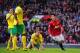 MANCHESTER, ENGLAND - MARCH 02: Shinji Kagawa of Manchester United celebrates scoring to make it 2-0 with during the Barclays Premier League match between Manchester United and Norwich City at Old Trafford on March 2, 2013 in Manchester, England. (Photo by Michael Regan/Getty Images)