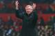 MANCHESTER, ENGLAND - MARCH 05: Manchester United Manager Sir Alex Ferguson encourages the crowd to show their support during the UEFA Champions League Round of 16 Second leg match between Manchester United and Real Madrid at Old Trafford on March 5, 2013 in Manchester, United Kingdom. (Photo by Alex Livesey/Getty Images)