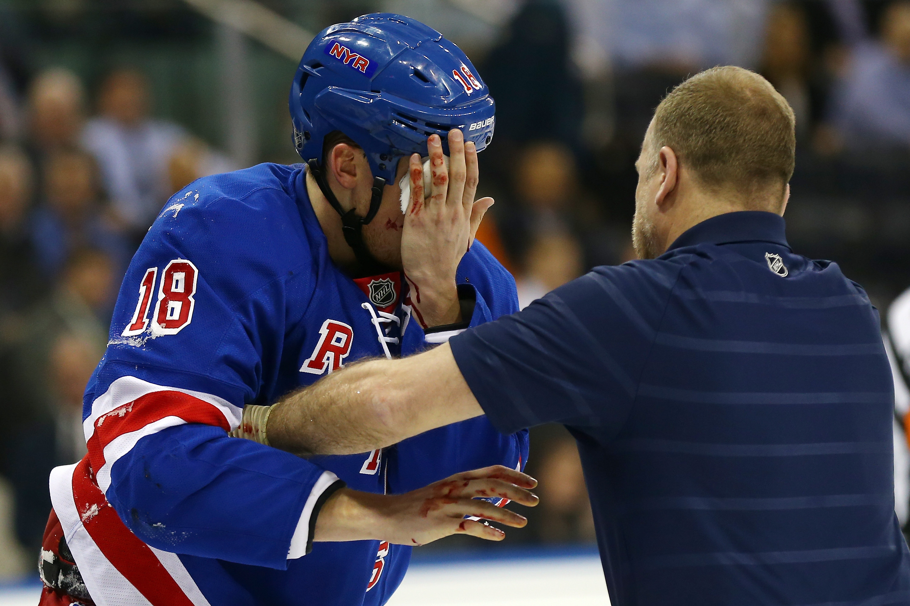 Eric Staal on brother Marc's eye injury: 'It's hard to say now