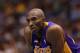 Feb 24, 2013; Dallas, TX, USA; Los Angeles Lakers guard Kobe Bryant (24) during the game against the Dallas Mavericks at the American Airlines Center. Mandatory Credit: Matthew Emmons-USA TODAY Sports