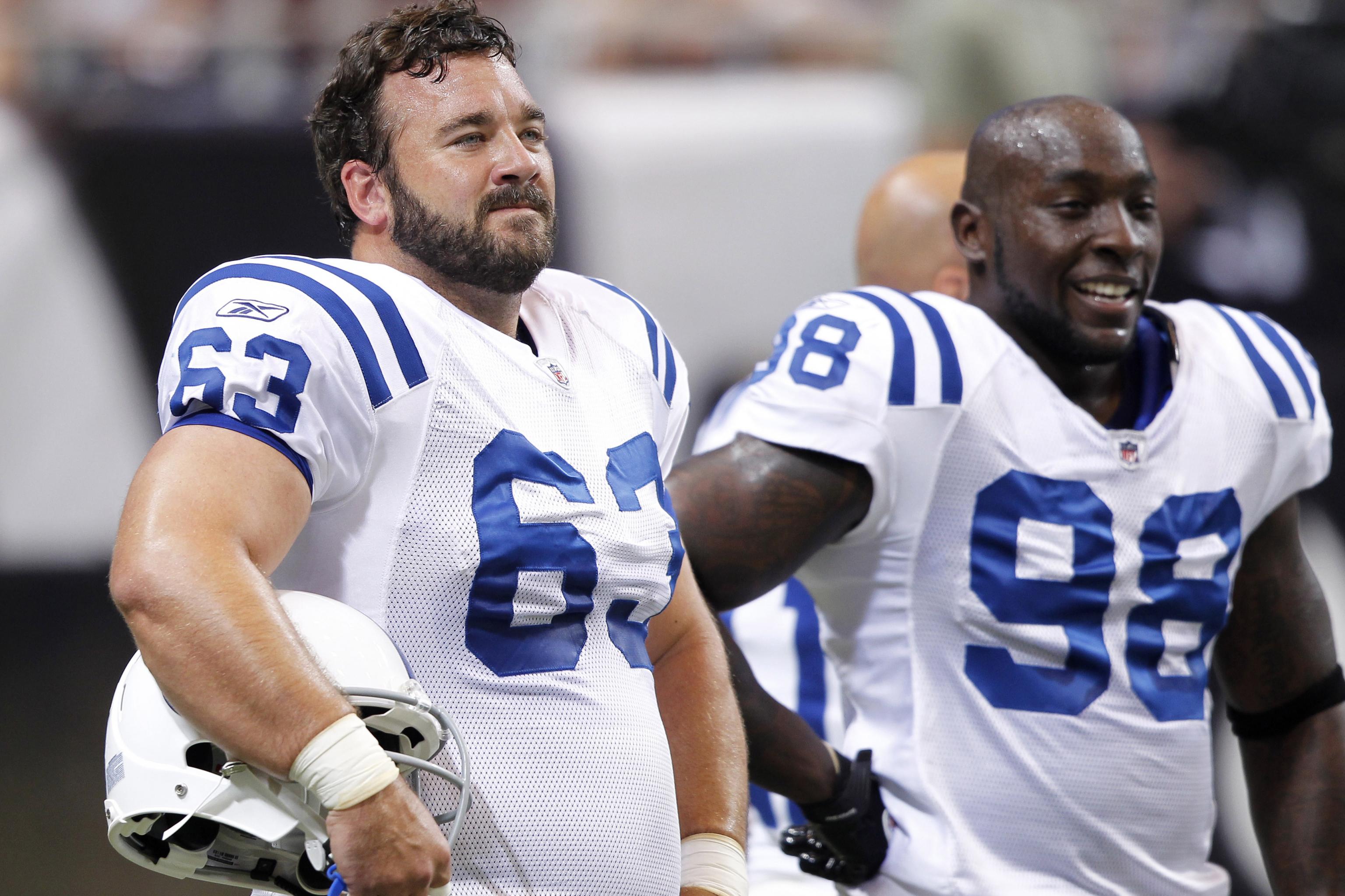 Illustrating Jeff Saturday's Journey from Undrafted Free Agent to