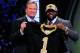 NEW YORK, NY - APRIL 28: NFL Commissioner Roger Goodell (L) poses for a photo with Mark Ingram, #28 overall pick by the New Orleans Saints, holds up a jersey on stage during the 2011 NFL Draft at Radio City Music Hall on April 28, 2011 in New York City. (Photo by Chris Trotman/Getty Images)