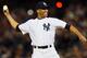 NEW YORK, NY - OCTOBER 10: Mariano Rivera of the New York Yankees throws out the first pitch prior to Game Three of the American League Division Series against the Baltimore Orioles at Yankee Stadium on October 10, 2012 in the Bronx borough of New York City. (Photo by Elsa/Getty Images)