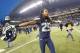 SEATTLE, WA - DECEMBER 30: Cornerback Richard Sherman #25 of the Seattle Seahawks celebrates as he leaves the field after defeating the St. Louis Rams 20-13 at CenturyLink Field on December 30, 2012 in Seattle, Washington. (Photo by Otto Greule Jr/Getty Images)