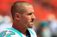 MIAMI GARDENS, FL - OCTOBER 14: Brian Hartline #82 of the Miami Dolphins looks on prior to the game against the St. Louis Rams at Sun Life Stadium on October 14, 2012 in Miami Gardens, Florida. (Photo by Chris Trotman/Getty Images)