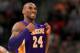 DENVER, CO - FEBRUARY 25: Kobe Bryant #24 of the Los Angeles Lakers reacts against the Denver Nuggets at the Pepsi Center on February 25, 2013 in Denver, Colorado. NOTE TO USER: User expressly acknowledges and agrees that, by downloading and or using this photograph, User is consenting to the terms and conditions of the Getty Images License Agreement. (Photo by Doug Pensinger/Getty Images)