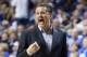LEXINGTON, KY - FEBRUARY 05: John Calipari the head coach of the Kentucky Wildcats gives instructions to his team during the game against the South Carolina Gamecocks at Rupp Arena on February 5, 2013 in Lexington, Kentucky. (Photo by Andy Lyons/Getty Images)