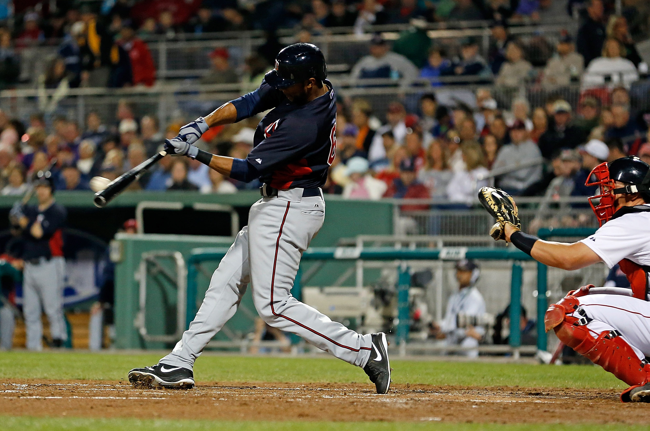 Christian Vázquez took batting practice with Red Sox while trade