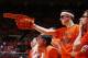 CHAMPAIGN, IL - FEBRUARY 7: Illinois Fighting Illini fans cheer against the Indiana Hoosiers during the game at Assembly Hall on February 7, 2013 in Champaign, Illinois. Illinois defeated No. 1 ranked Indiana 74-72. (Photo by Joe Robbins/Getty Images)
