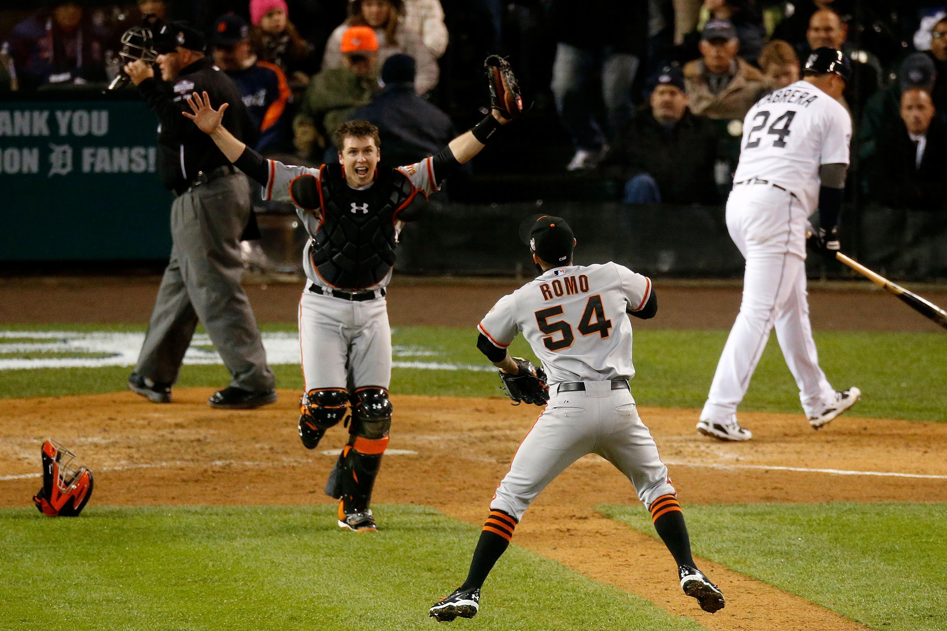 San Francisco Giants 2012 Buster Posey MLB World Series