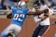 DETROIT, MI - DECEMBER 30: Jay Cutler #6 of the Chicago Bears avoids a tackle by Cliff Avril #92 of the Detroit Lions during a second quarter play at Ford Field on December 30, 2012 in Detroit, Michigan. (Photo by Gregory Shamus/Getty Images)