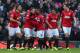 MANCHESTER, ENGLAND - MARCH 10: Wayne Rooney of Manchester United celebrates with his team-mates after scoring his team's second goal during the FA Cup sponsored by Budweiser Sixth Round match between Manchester United and Chelsea at Old Trafford on March 10, 2013 in Manchester, England. (Photo by Alex Livesey/Getty Images)