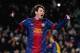 BARCELONA, SPAIN - FEBRUARY 23: Lionel Messi of FC Barcelona celebrates after scoring his team's second goal during the La Liga match between FC Barcelona and Sevilla FC at Camp Nou on February 23, 2013 in Barcelona, Spain. (Photo by David Ramos/Getty Images)