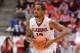 March 9, 2013; Tuscaloosa, AL, USA; Alabama Crimson Tide guard Trevor Releford (12) looks to pass the ball during the second half against the Georgia Bulldogs at Coleman Coliseum. Alabama won 61-58. Mandatory Credit: Kelly Lambert-USA TODAY Sports