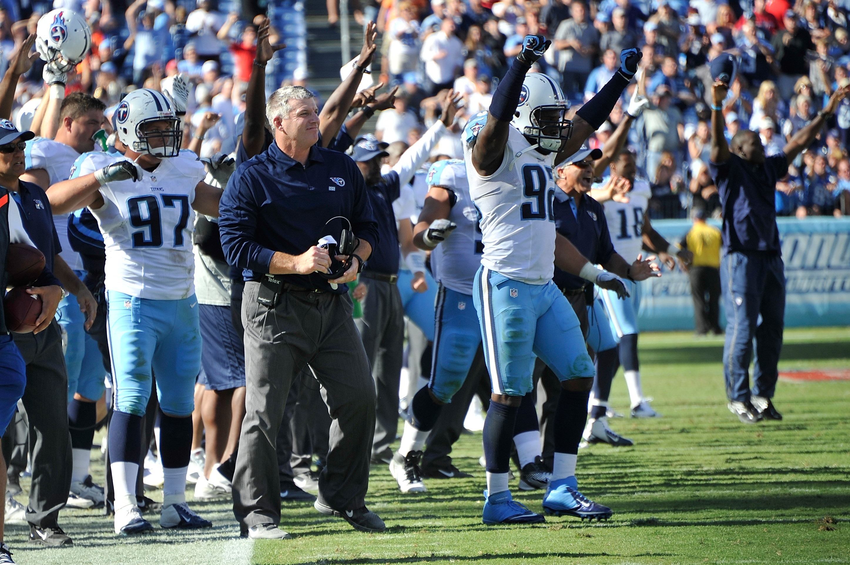 Tennessee titans kicker rob bironas hi-res stock photography and