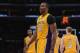 LOS ANGELES, CA - FEBRUARY 28: Dwight Howard #12 of the Los Angeles Lakers heads to the bench during the game against the Minnesota Timberwolves at Staples Center on February 28, 2013 in Los Angeles, California. NOTE TO USER: User expressly acknowledges and agrees that, by downloading and or using this photograph, User is consenting to the terms and conditions of the Getty Images License Agreement. (Photo by Harry How/Getty Images)