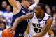INDIANAPOLIS, IN - MARCH 09: Roosevelt Jones #21 of the Butler Bulldogs passes the ball around Isaiah Philmore #31 of the Xavier Musketeers at Hinkle Fieldhouse on March 9, 2013 in Indianapolis, Indiana. Butler defeated Xavier 67-62. (Photo by Michael Hickey/Getty Images)