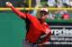 CLEARWATER, FL - MARCH 6: Pitcher Stephen Strasburg #37 of the Washington Nationals pitches against the Philadelphia Phillies March 6, 2013 at Bright House Field in Clearwater, Florida. (Photo by Al Messerschmidt/Getty Images)