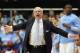 CHAPEL HILL, NC - MARCH 09: Head coach Roy Williams of the North Carolina Tar Heels reacts to his team during their game against the Duke Blue Devils at the Dean E. Smith Center on March 9, 2013 in Chapel Hill, North Carolina. (Photo by Streeter Lecka/Getty Images)