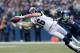 SEATTLE, WA - DECEMBER 30: Wide receiver Danny Amendola #16 of the St. Louis Rams makes a diving catch against cornerback Marcus Trufant #23 of the Seattle Seahawks at CenturyLink Field on December 30, 2012 in Seattle, Washington. (Photo by Otto Greule Jr/Getty Images)