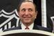 NEW YORK, NY - JANUARY 09: National Hockey League Commissioner Gary Bettman speaks with the media at a press conference announcing the start of the NHL season at the Westin Times Square on January 9, 2013 in New York City. (Photo by Bruce Bennett/Getty Images)