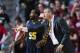 Feb 21, 2013; Philadelphia, PA, USA; La Salle Explorers head coach Dr. John Giannini during the second half against the Temple Owls at the Liacouras Center. Temple defeated La Salle 82-74. Mandatory Credit: Howard Smith-USA TODAY Sports