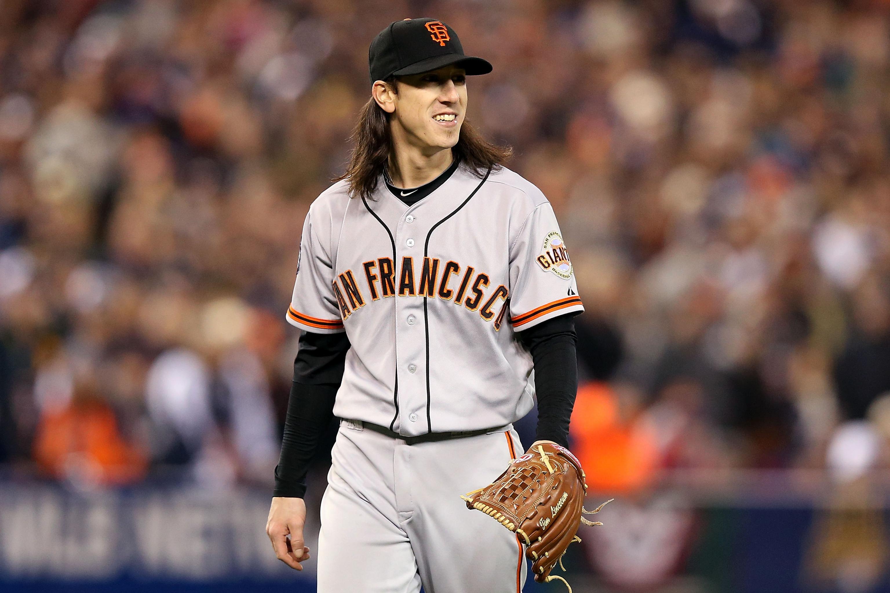 Former Grizzlies / SF Giants pitcher Tim Lincecum in Fresno