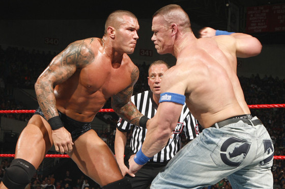 Comparing The Wwe Careers Of Randy Orton And John Cena Bleacher