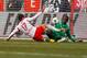 HARRISON, NJ - MARCH 16: Tim Cahill #17 of New York Red Bulls is denied by Bill Hamid #28 of D.C. United at Red Bull Arena on March 16, 2013 in Harrison, New Jersey. Red Bulls and DC United play to a 0-0 draw. (Photo by Mike Stobe/Getty Images)
