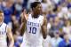 LEXINGTON, KY - MARCH 09: Archie Goodwin #10 of the Kentucky Wildcats celebrates during the game against the Florida Gators at Rupp Arena on March 9, 2013 in Lexington, Kentucky. (Photo by Andy Lyons/Getty Images)