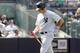 NEW YORK, NY - MAY 13: Mark Teixeira #25 of the New York Yankees walks back to the dugout afteer striking out to end the eighth inning against the Seattle Mariners with the bases loaded at Yankee Stadium on May 13, 2012 in the Bronx borough of New York City. (Photo by Jim McIsaac/Getty Images)
